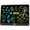 Electight 16 LCD Writing Tablet for Kids - Colorful Doodle Board, Eye Protection, Birthday Gift for 3-8 Years Old (Pink)