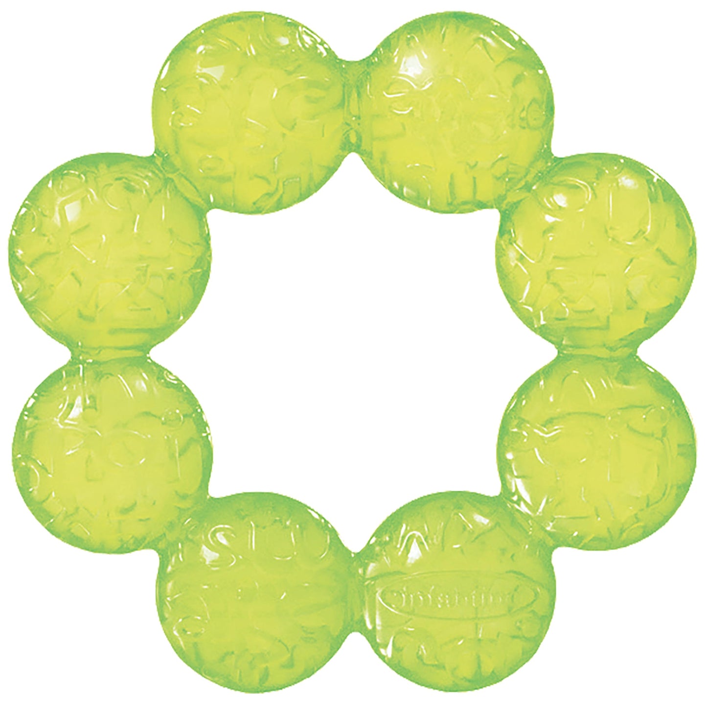Infantino Water Teethers – Sensory Exploration And Teething Relief, Cooling Relief For Teething Babies, Lime & Blue, 3-Pack