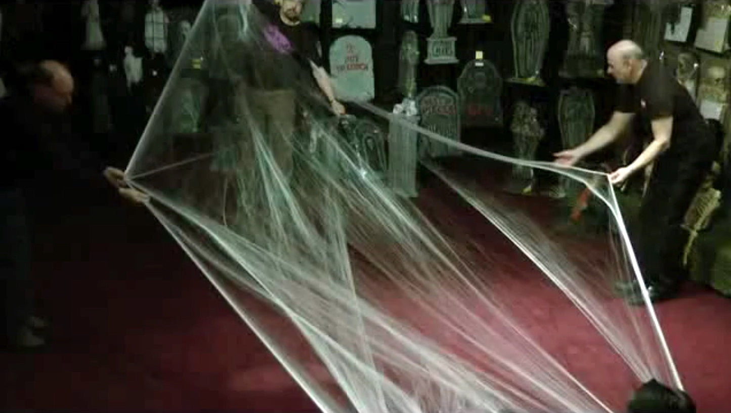 Glow In Dark Spiderweb (Pack Of 1)