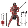 Hasbro G.I. Joe Classified Series Red Ninja Action Figure 08 Collectible Premium Toy With Multiple Accessories 6-Inch Scale With Custom Package Art