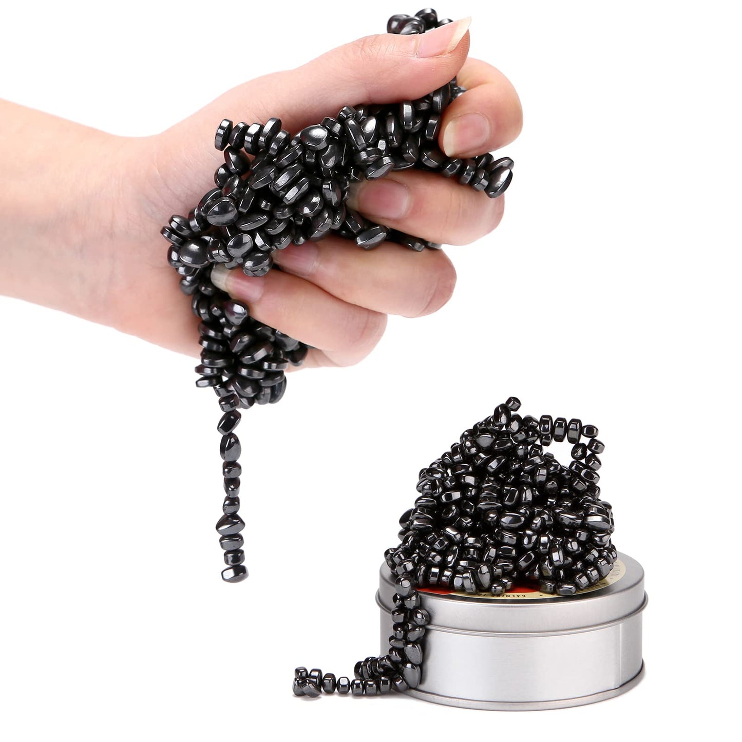 550Pcs Magnet Balls Desk Toys For Office For Adults, Ferrite Crags Magnetic Putty Desk Fidget Toys