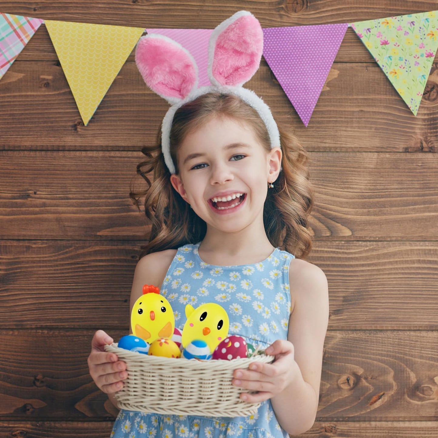 Anboor 2 Pcs Squishies Easter Egg Chick Slow Rising Stress Balls For Egg Hunt Supplies Easter Basket Stuffers Stress Relief Sque