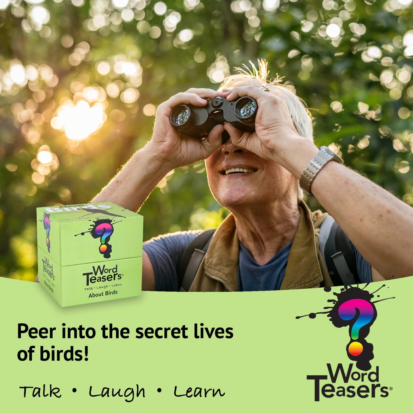 ? Word Teasers About Birds Conversation Starters - Conversation Cards For Bird Lovers - Gifts For Bird Watchers - Bird Game Trivia Cards - Fun Family Games - 150 Questions