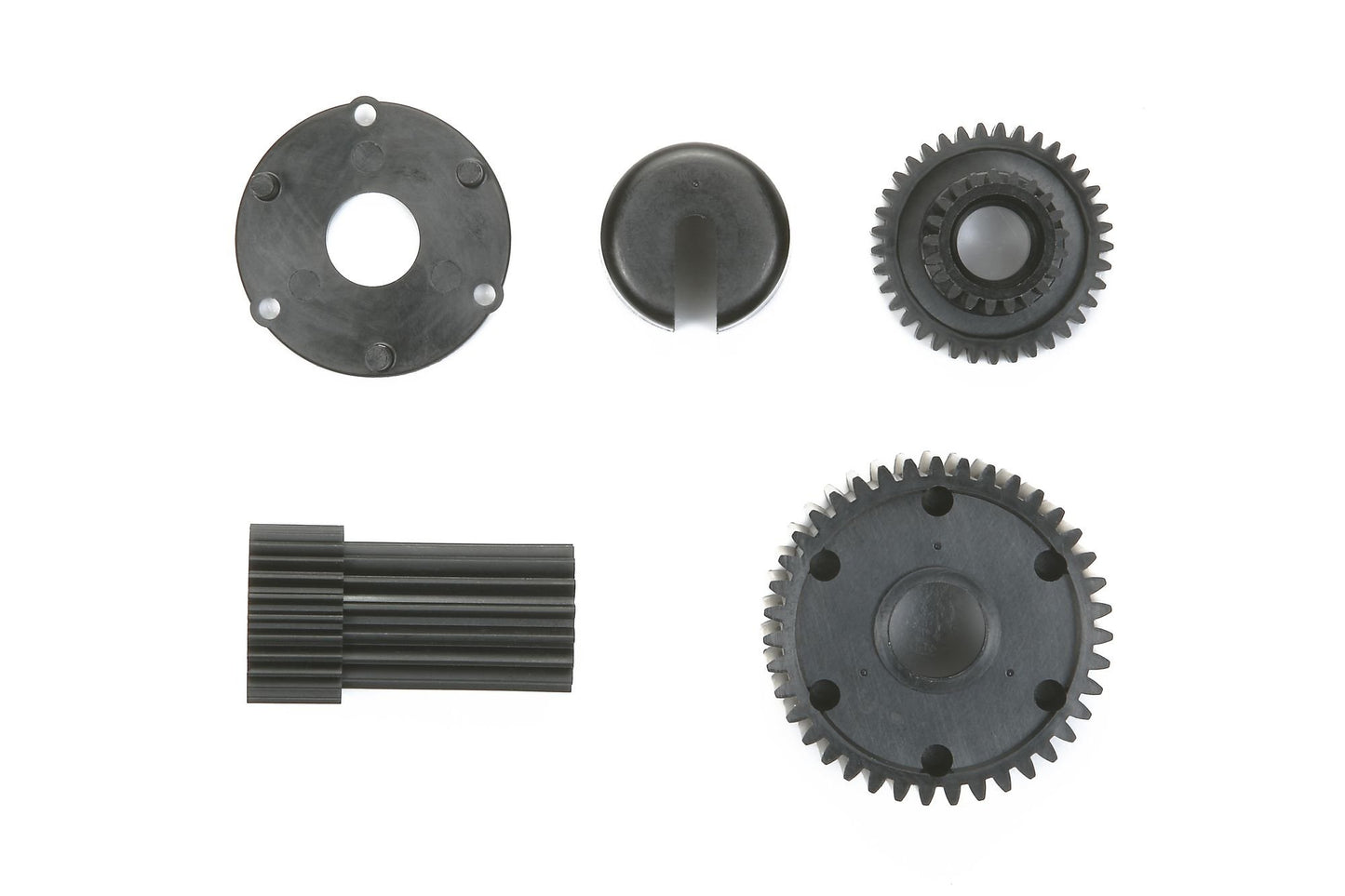 TAMIYA 300054277 - M-03/04/05/06 Reinforced Gearbox, Black
