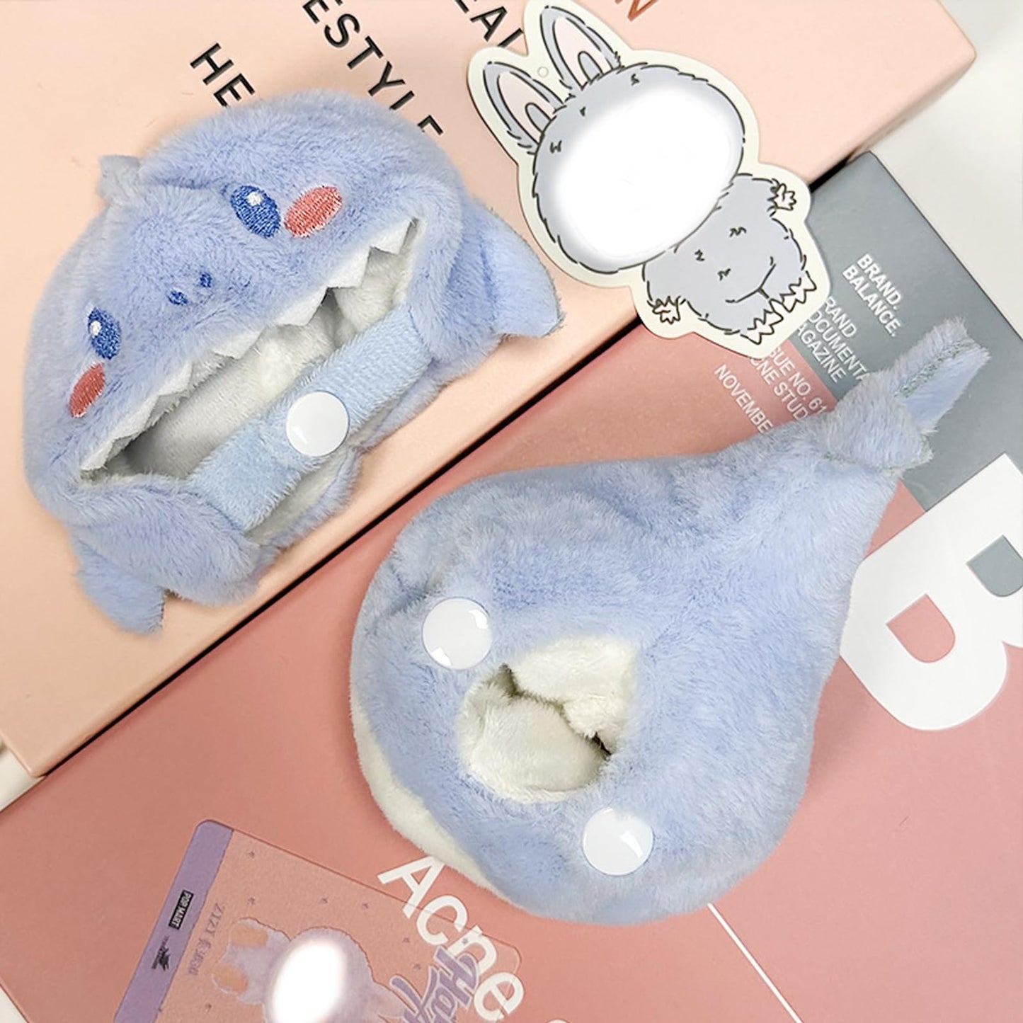 Clothes for Doll(NO Doll Included) 15/17cm Doll Clothes Set for Doll Outfit Accessories for Dolls(Brown Bear)