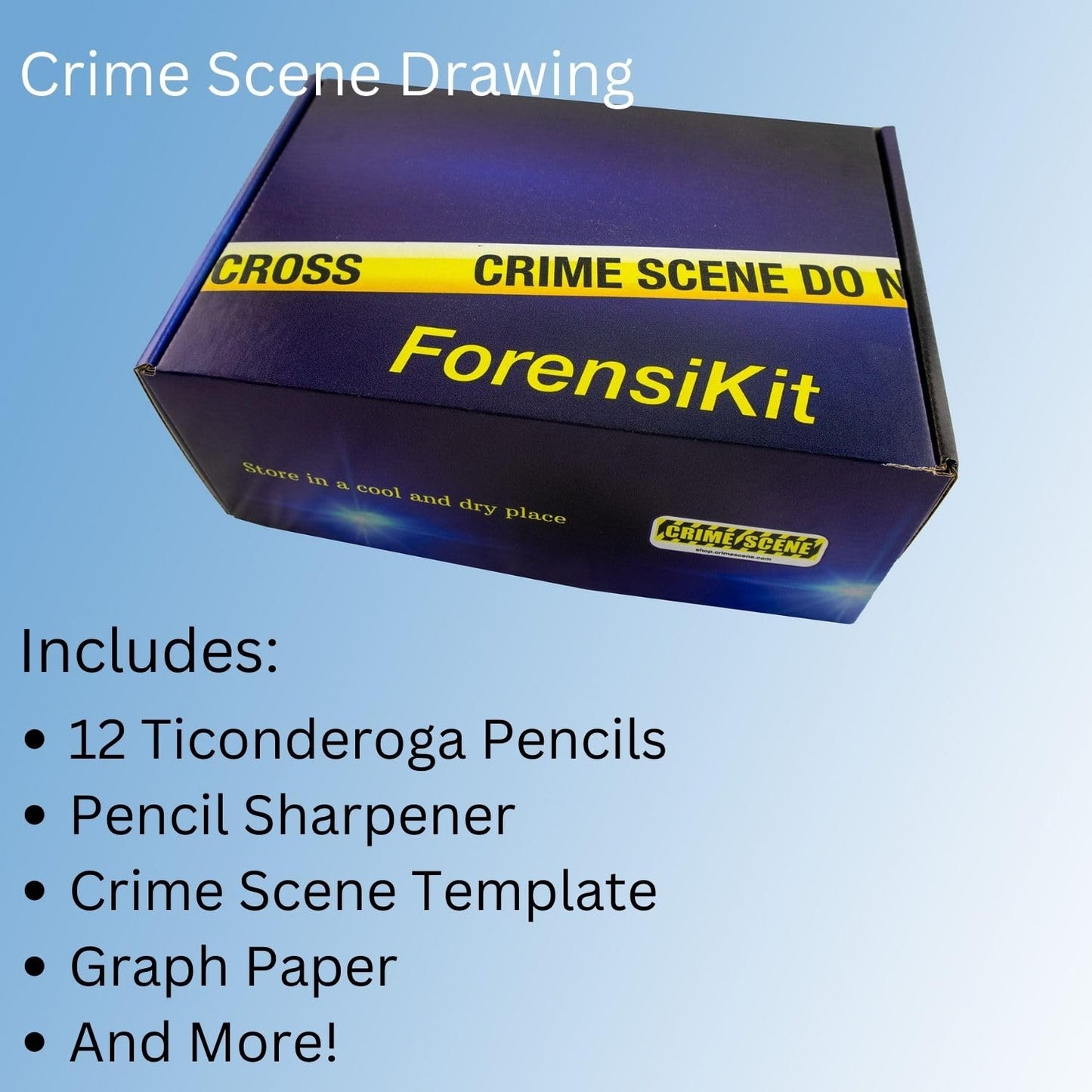 Crime Scene Drawing - ForensiKit - Explore Crime Scene Processing Techniques
