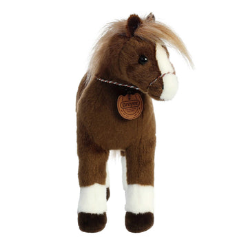 Aurora® Exquisite Breyer® Showstoppers American Saddlebred Stuffed Animal - Realistic Detailing - Imaginative Play - Brown 13 Inches
