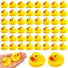 Rubber Duck Bath Toys 50PCS Mini Ducks Bulk for Kids Baby Shower Decorations Birthday Party Favors Gift Classroom Summer Beach P