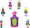 Monster High Potions Mini Dolls and Accessories, Surprise 3-inch Character Figures in Display Bottle with Water Reveal & Charms
