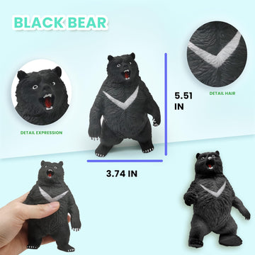 ZTATU T- Rex Dino Toys Stress Balls for Kids (1PCS) Dinosaur Squishy Toys, Autism Sensory Toys Party Favors Stretchy Toys for Ki