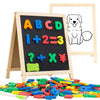 Innocheer Magnetic Letters And Numbers For Toddlers, Magnetic Board For Kids, Abc Alphabet Magnets, Educational Dry Erase Board - Whiteboard & Chalkboard For Toddlers Writing & Drawing Kids Toys