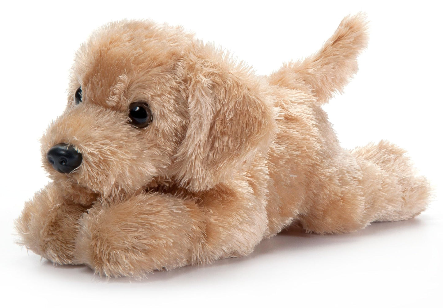 The Petting Zoo Yellow Labrador Dog Stuffed Animal Plushie, Gifts For Kids, Scoopz Wildlife Animals, Dog Plush Toy, 8 Inches