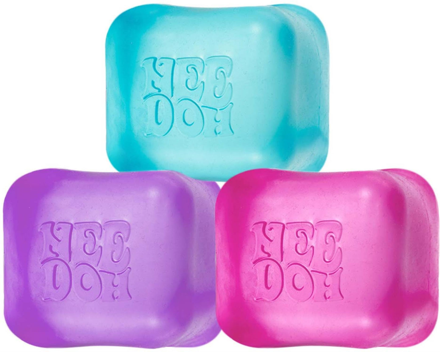 Schylling Needoh Nice Ice Baby - Sensory Squeeze Toy - Super Solid Squish - 1.25' Wide - Color May Vary (Pack Of 1)