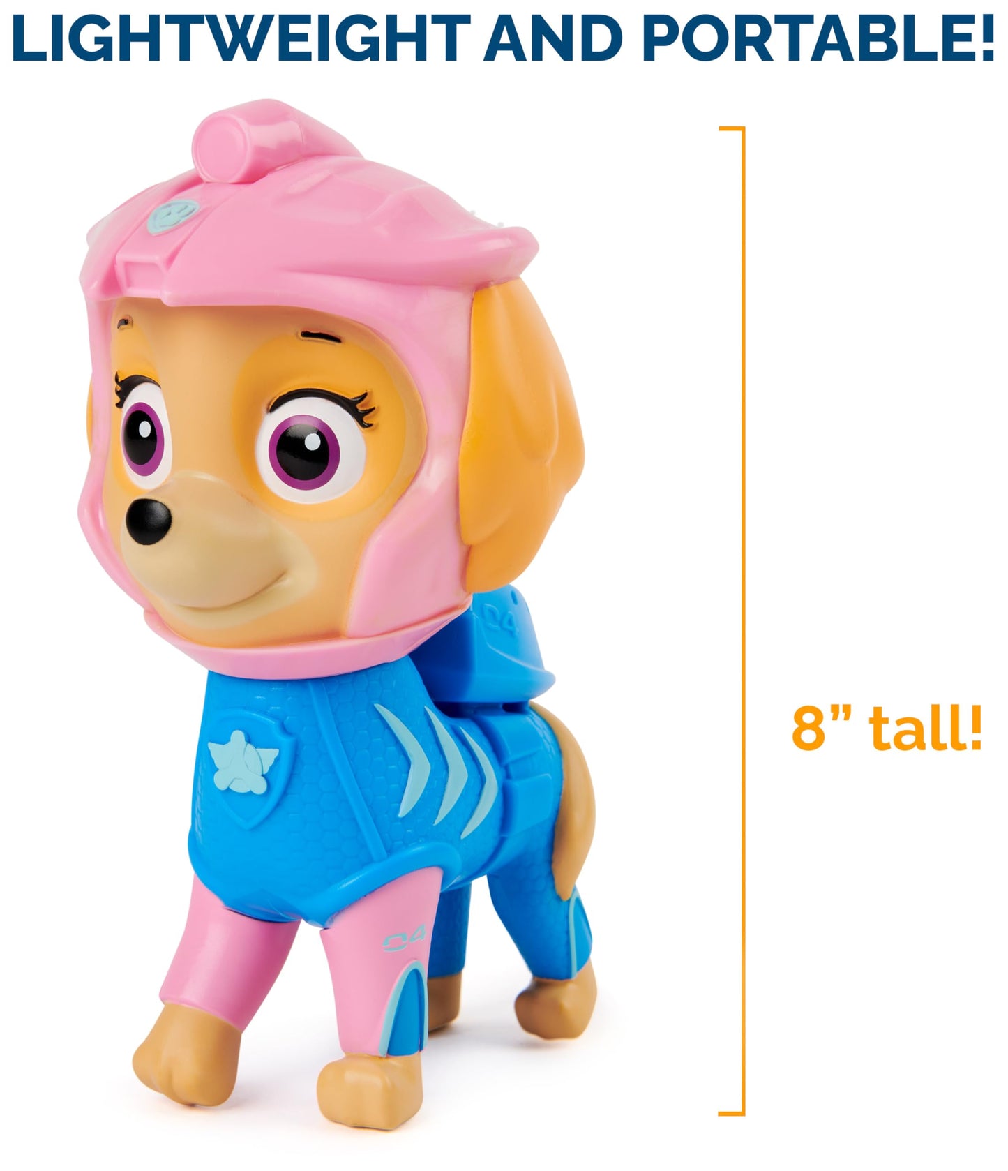 Swimways Paw Patrol Skye Floatin' Figures, Swimming Pool Accessories & Kids Pool Toys, Paw Patrol Party Supplies & Water Toys Fo