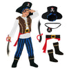 Morph Pirate Costume For Kids - Boys Pirate Outfit, Fun Dress Up Costume For Halloween, Parties, Dress Up Events, 4-6 Years