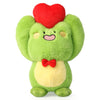Cute Frog Plush Toy Frog Stuffed Animal With Red Heart,Frog Plushie Valentine'S Day Birthday Christmas Soft Stuffed Gift For Gir