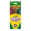 Crayola Twistable Colored Pencils For Kids, Fun School Supplies, 18 Count, Gifts For Kids, Ages 3+ -Like New