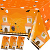 Fancy Land Halloween Tablecloths 3 Pack Halloween Plastic Kids Party Decorations 54 x 108 Halloween Disposable Table Cover