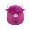 Squishmallows Original 12-Inch Dave Plum Bison - Official Jazwares Plush (Medium-Sized)