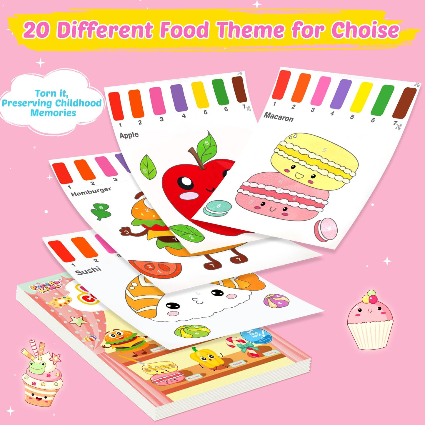 Feredo Kids Paint With Water Coloring Book For Toddlers - Mess Free Watercolor Painting Activity Kit - Arts & Crafts For 3 4 5 6