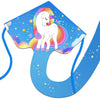 Xida Kite Unicorn Kite For Kids And Adults Easy To Fly Large Single Line Kite, Big Beach Kites For Kids Age 4-8-12 Idea Gift For