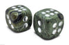 Natural Hand Carved Gemstone Dices, 15mm/0.59in, 6 Sided, Kambaba Jasper