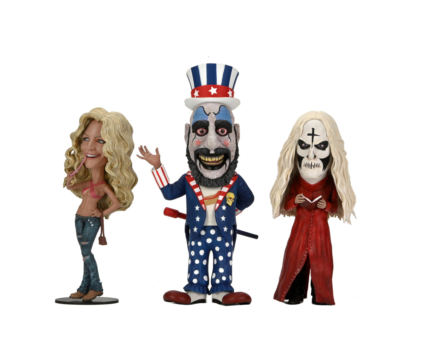 Neca - House Of 1000 Corpses Little Big Head 3Pk