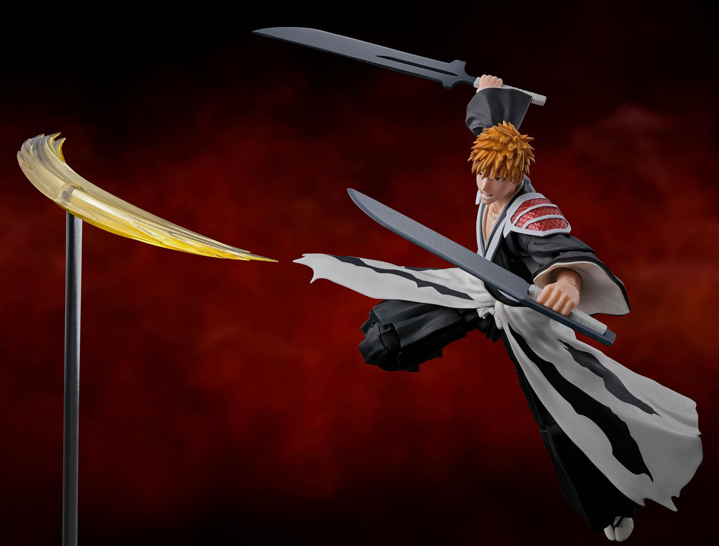 Tamashii Nations - Bleach: Thousand-Year Blood War - Ichigo Kurosaki -Dual Zangetsu-, Bandai Spirits S.H.Figuarts Action Figure