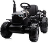 Hikiddo 24V 9Ah Ride-On Tractor for Big Kids, 400W Electric Vehicle with Remote Control - Black