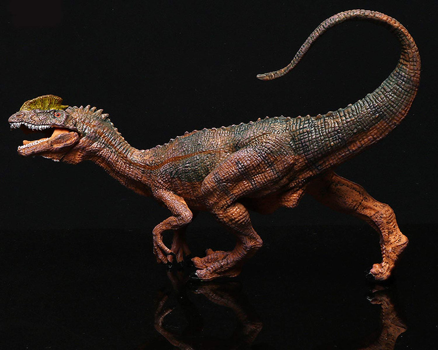 Gemini&Genius Dilophosaurus Dinosaur Toy, Realistic Action Figure, Gift, Stocking Stuffer, Birthday Cake Topper, Family Party Gifts, Room Decoration For Kids