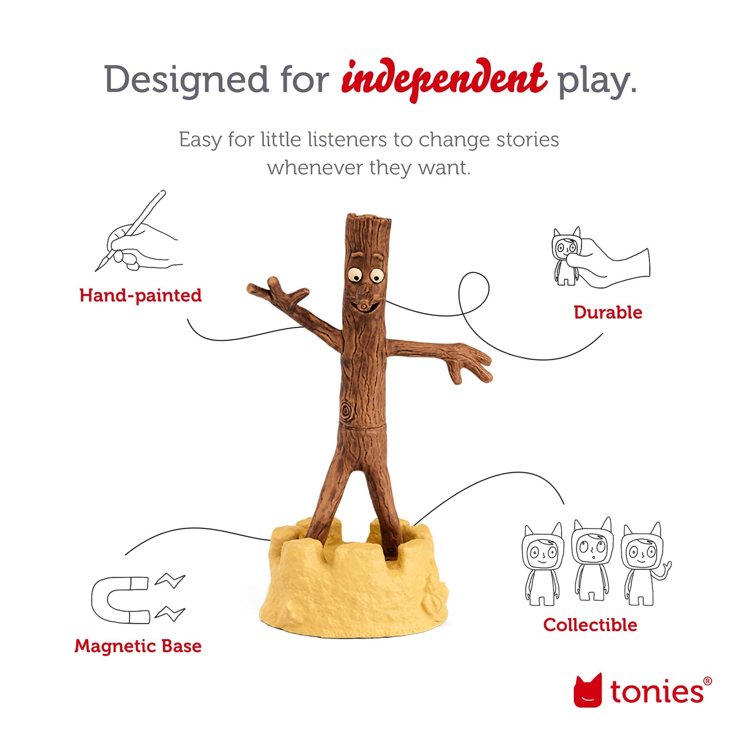 Tonies Stick Man Audio Toy Figurine From Julia Donaldson