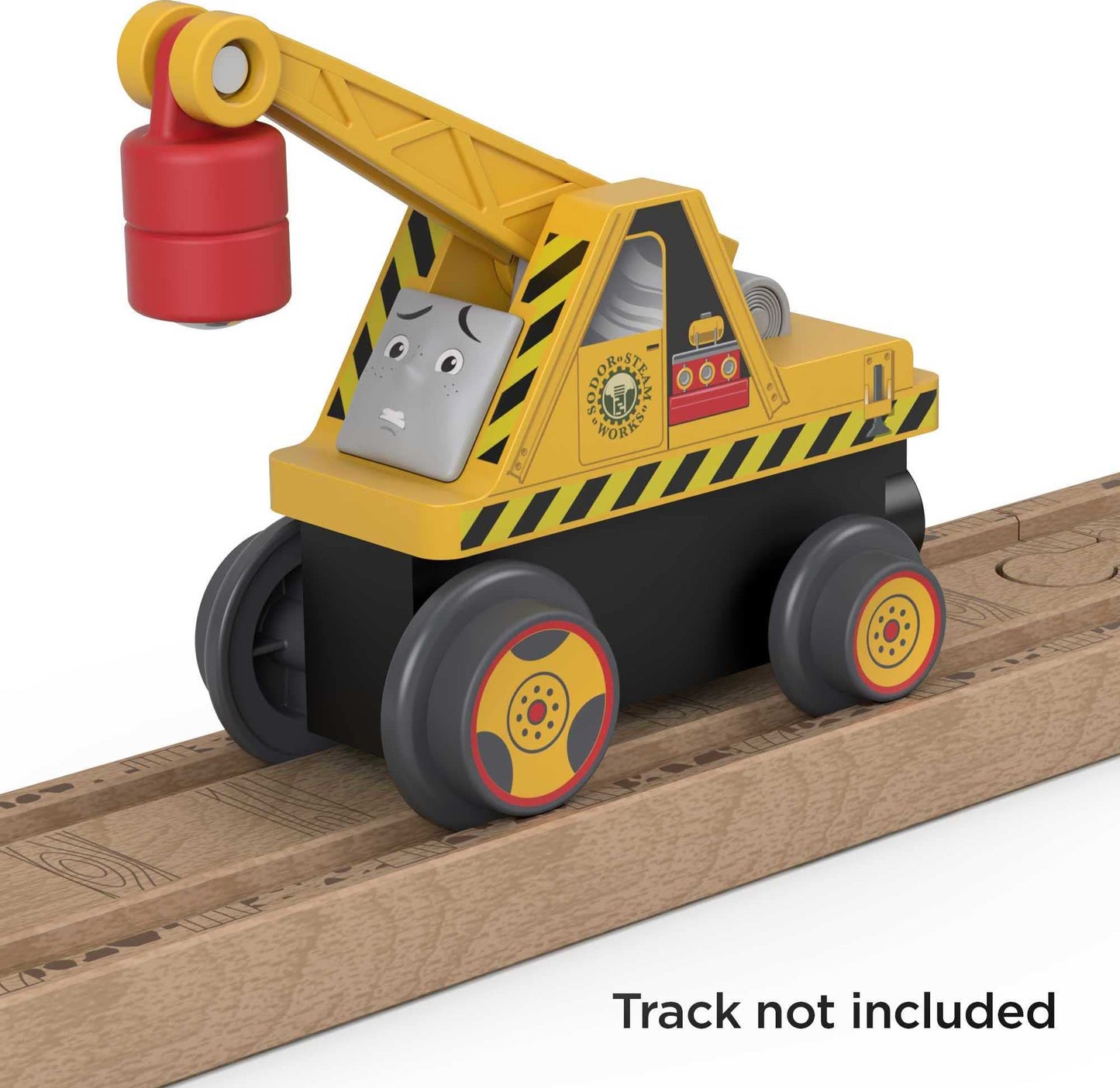 Thomas & Friends Wooden Railway Toddler Toy Kevin The Crane Push-Along Wood Vehicle For Preschool Kids Ages 2+ Years (Amazon Exclusive)