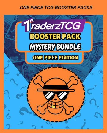 TraderzTCG One Piece Cards Pack Bundle - 6 Pack Cardboard Collection for Trading Card Enthusiasts and Anime Fans
