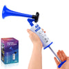 Banhao Handheld Air Horn Aluminum Loud Noisemakers Safety Horns For Boats Sports Events Hand Held Air Pump Trumpet Loud Party No