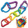 Kids Korner Baby Rings Toy Links Educational Toys - Link Toys, Teething Toys, Infant Toys, Baby Accessories, Stroller Toys, Car
