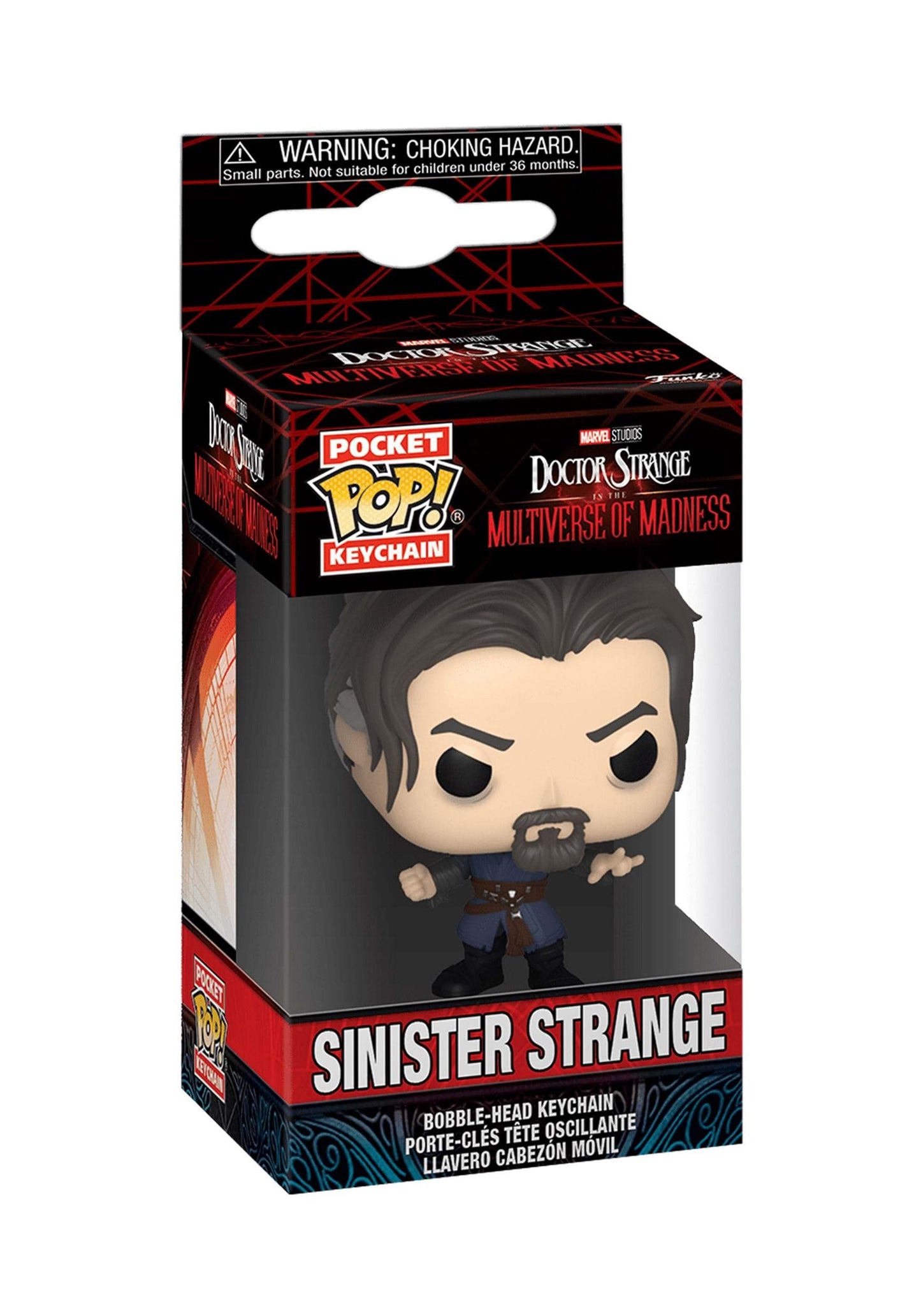 Funko Pop! Key Chain Marvel: Doctor Strange Multiverse Of Madness - Sinister Strange