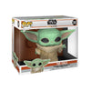 Funko Pop! Star Wars: The Mandalorian Toy, The Child Grogu, 10 Super Sized Pop!