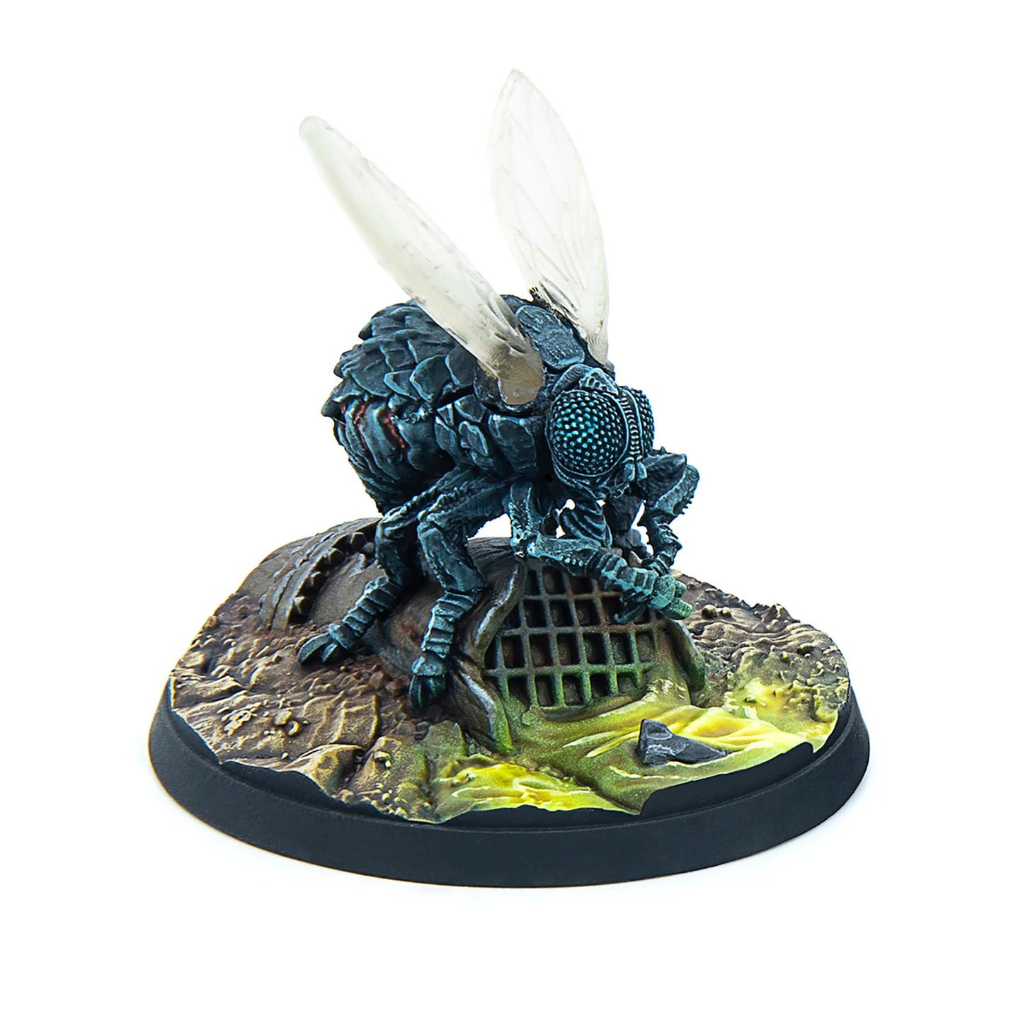 Modiphius Fallout Wasteland Warfare: Creatures Bloatflies - 3 Miniatures, 32Mm Unpainted Figures, Forged In The Fire Wave, Grey