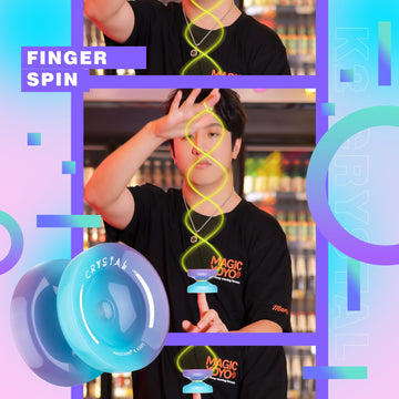 Yoyo Professional K2 Crystal Yo Yo, Responsive Yoyo For Kids Beginners, Dual Purpose Yoyo For Adults Advanced + Unresponsive Yo-