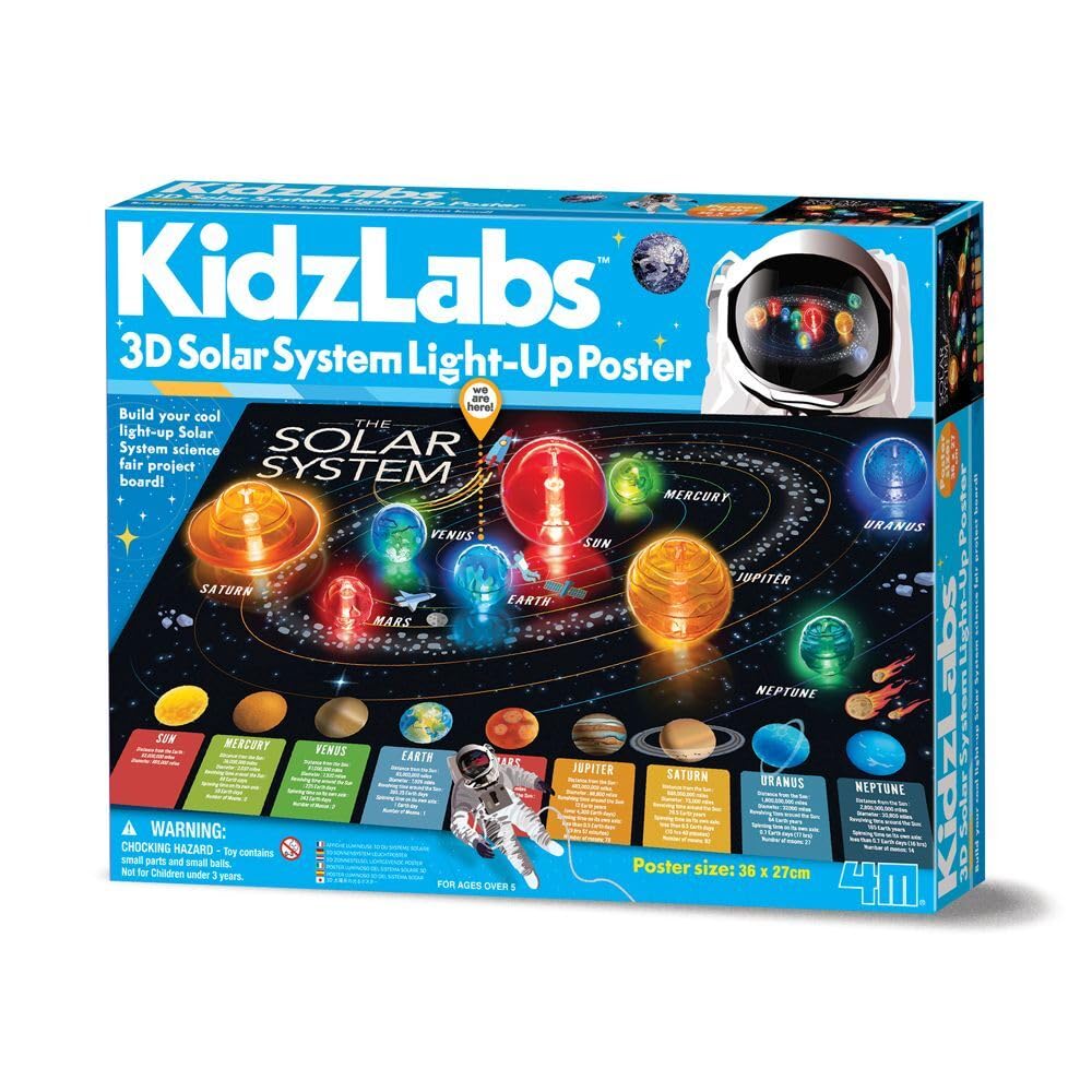 Kidzlabs - Beleuchtetes Sonnensytem