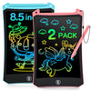 LCD Writing Tablet, 2 Pack Toddler Kids Toys, 8.5 Inch Doodle Board Drawing Pad, Travel Essentials Kids Games, Back to School Su