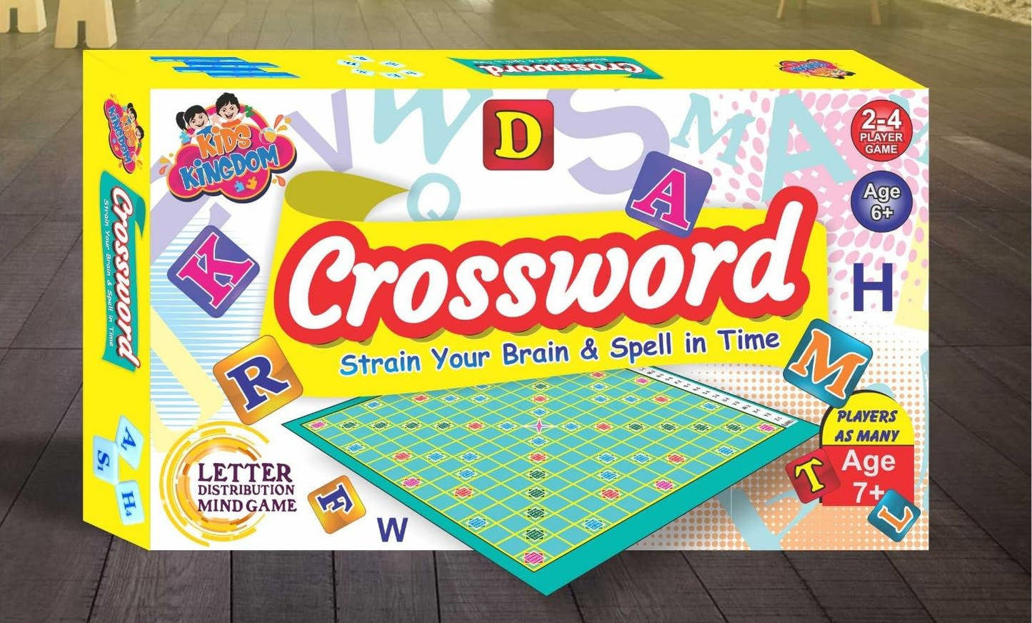 Fratelli Board Games-Made In India-Bis Approved-Economy Games (Crossword-Big Size Letters & Words Game - Puzzle,Intelligence Gam