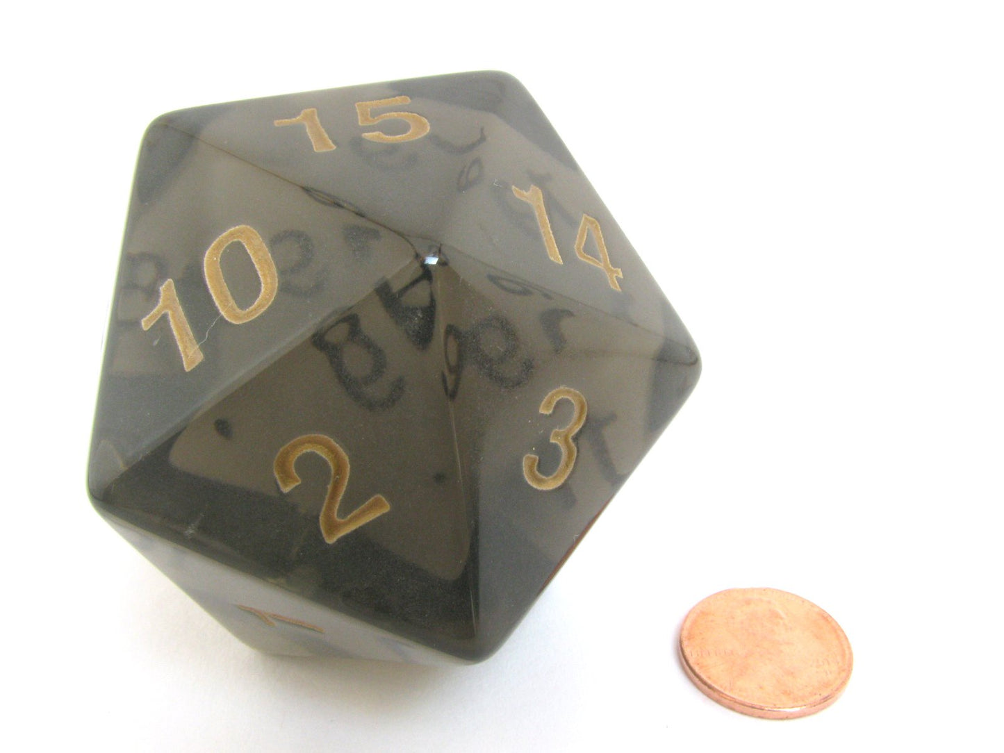 Koplow 18674 55 mm Smoke Gold Countdown D20 Transparent