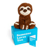 Sendafriend Sam The Sloth Stuffed Animal Care Package, Someone Loves You Box, Great Gift For Any Reason (Miss You Notecard)