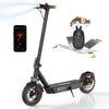 Iscooter I10Plus Electric Scooter Adults, 10'' Pneumatic Tires, 25 Mph Top Speed & 30 Miles Max Range, 800W Powerful Motor, Fold