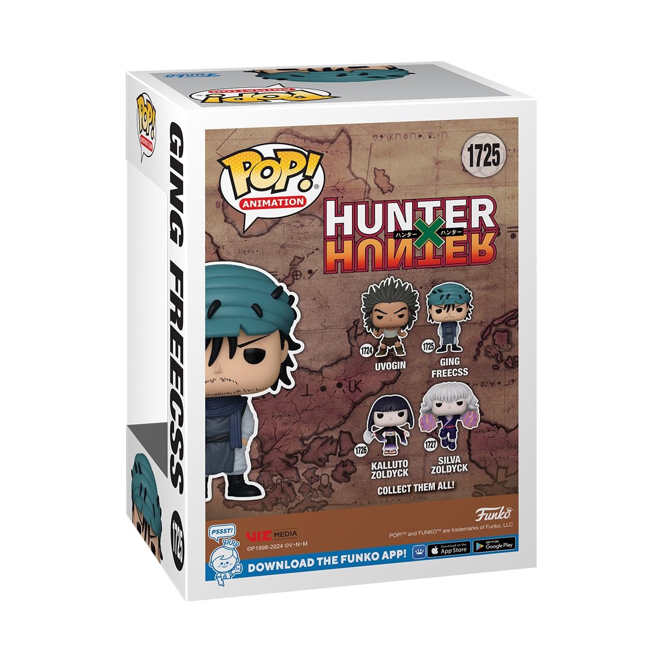 Funko Pop Animation: Hxh - Ging Freecss - Hunter X Hunter (Hxh) - Collectable Vinyl Figure - Gift Idea - Official Merchandise -