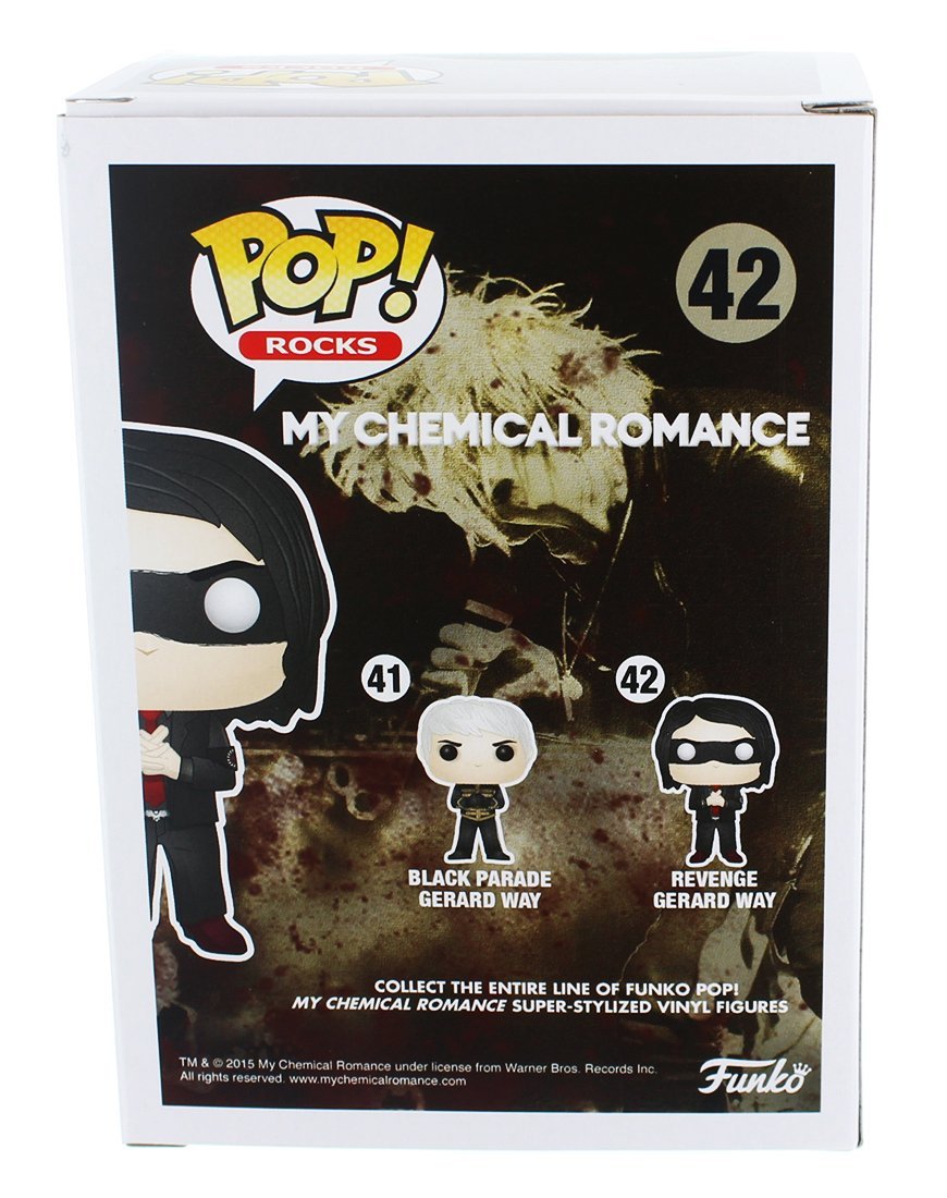 Funko Pop Rocks: My Chemical Romance - Red Tie Gerard Way Action Figure
