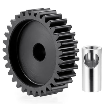 BRKRC Steel 32P 5mm Pinion Gear 25T 26T 28T 29T 30T 31T 32T 33T 34T 35T 36T 37T 38T Motor Gears for 1/10 1/8 RC Car Parts (31T)