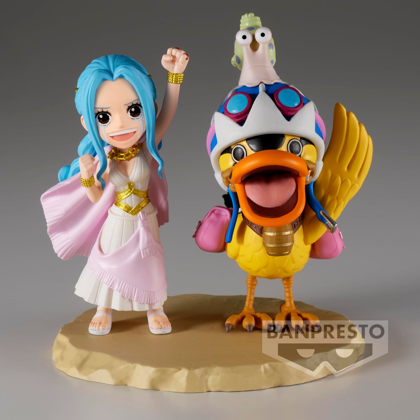 Banpresto - One Piece - Log Stories - Nefertari Vivi & Karoo, Bandai Spirits World Collectable Figure