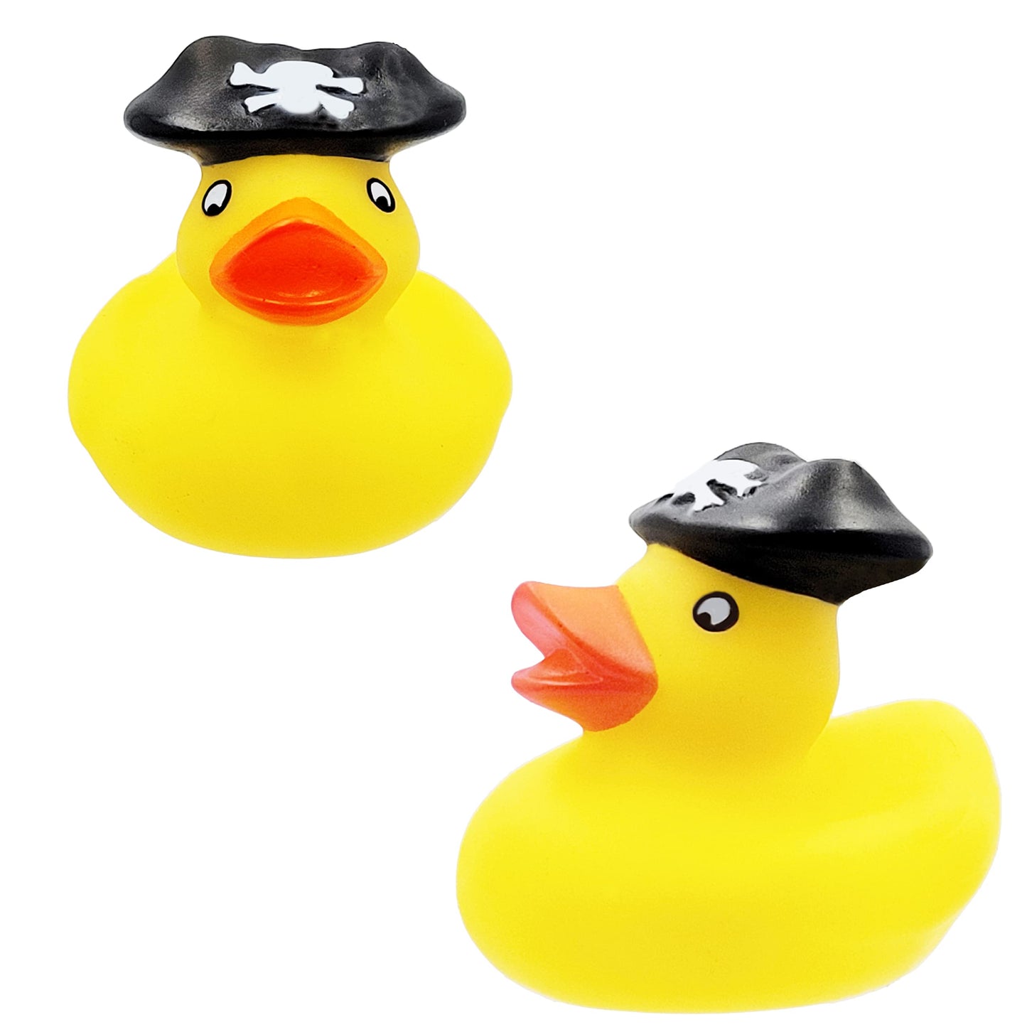 St. Patrick'S Pirate Rubber Duck Toy Six Duckies For Kids, Bath Birthday Projects Gifts Baby Showers Classroom Summer Beach And Pool Activity Party Favors, 2' (6-Pack)